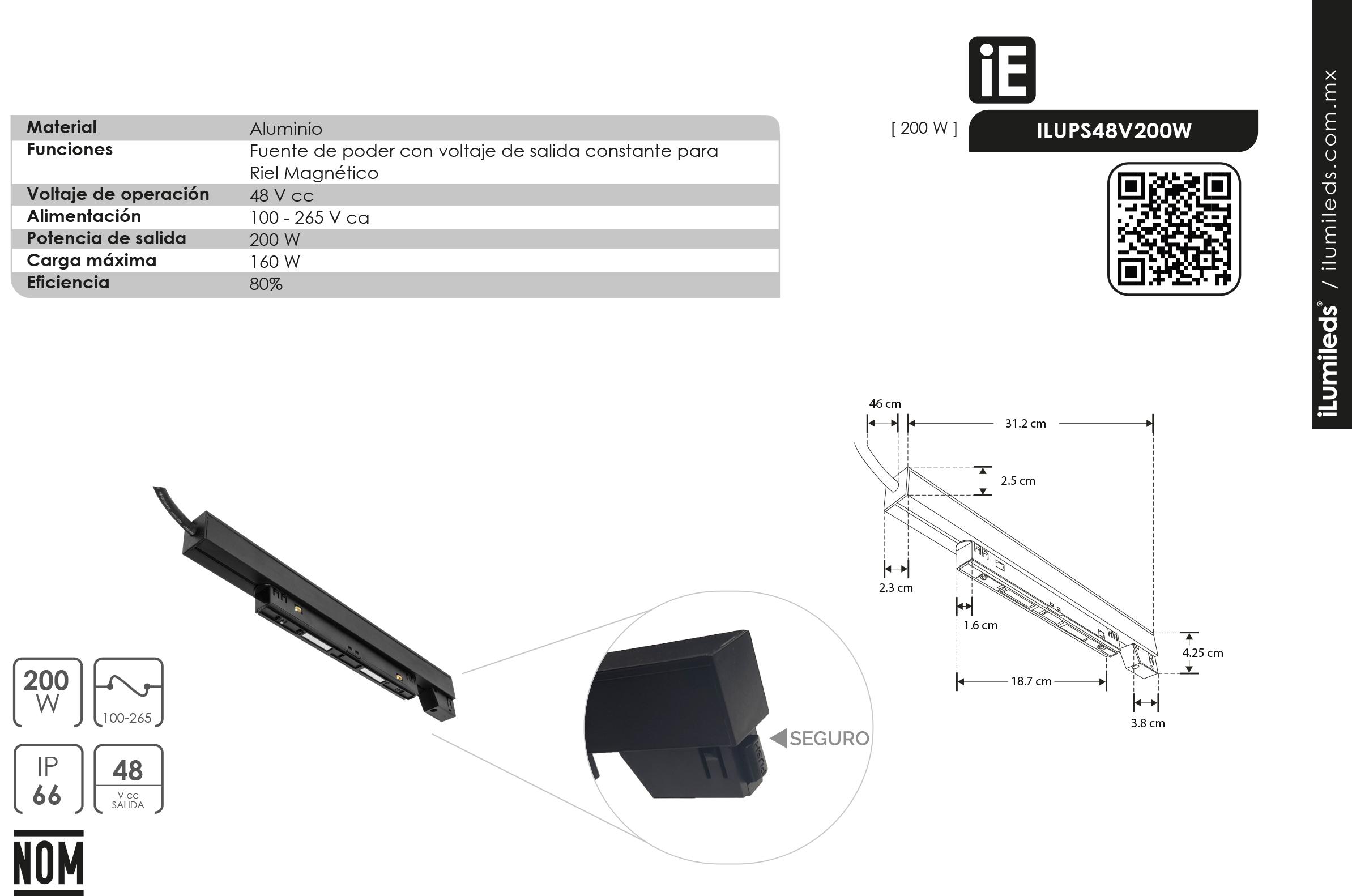 ILUPS48V200W