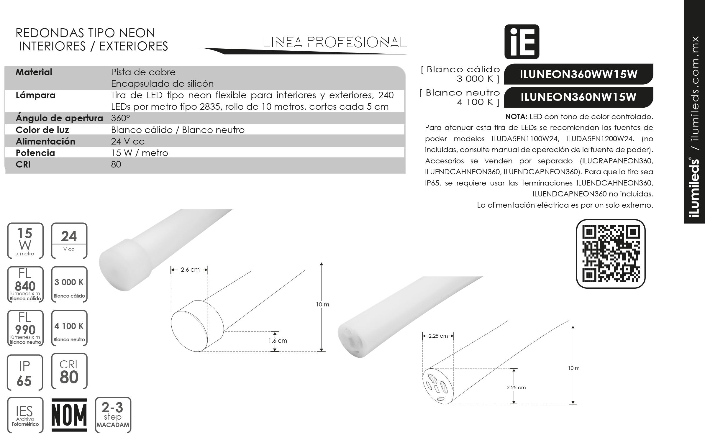 ILUNEON360WW15W-ILUNEON360NW15W